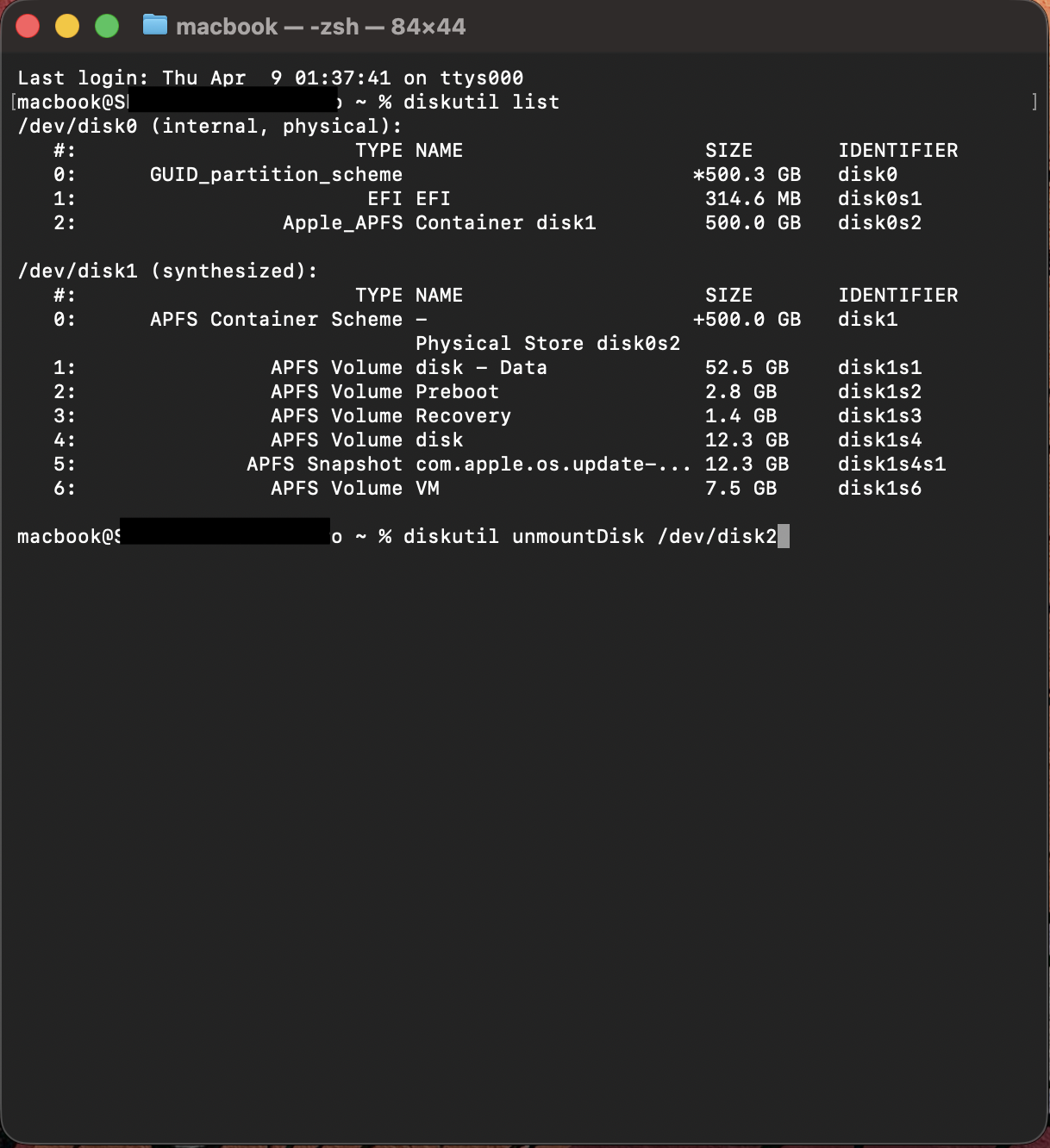 Force Erase using Terminal Commands